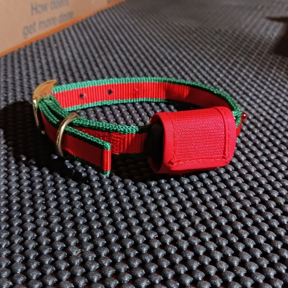 Christmas Dog Collar w/ Light Up Lights! Size: Small Dog - Picture 11 of 11
